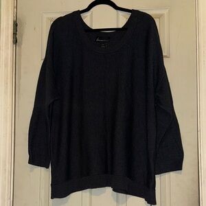Lane Bryant Black Crew Neck Sweater